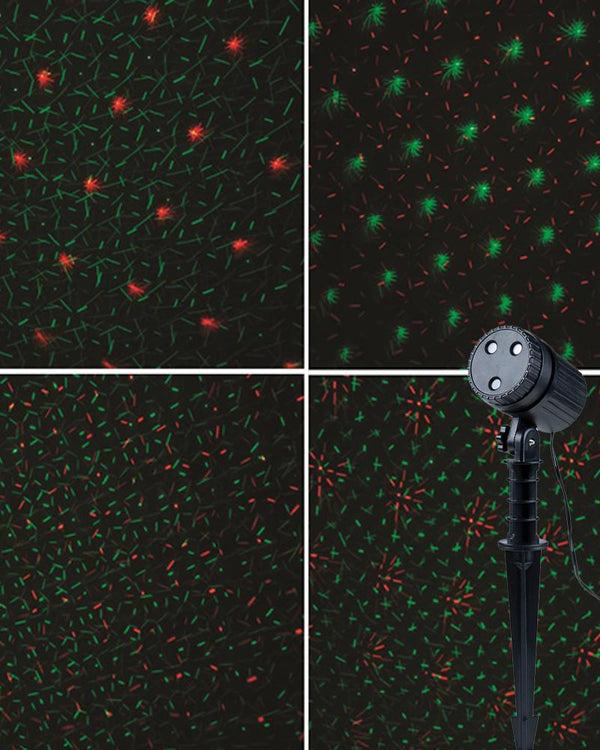 Christmas Red and Green Dots Laser Projector