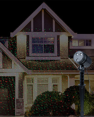 Christmas Red and Green Dots Laser Projector