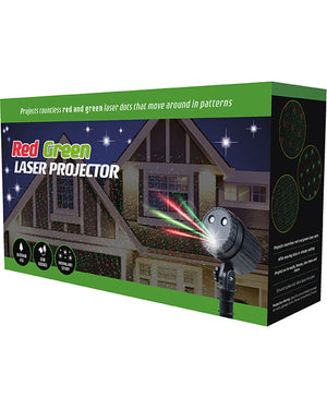 Christmas Red and Green Dots Laser Projector