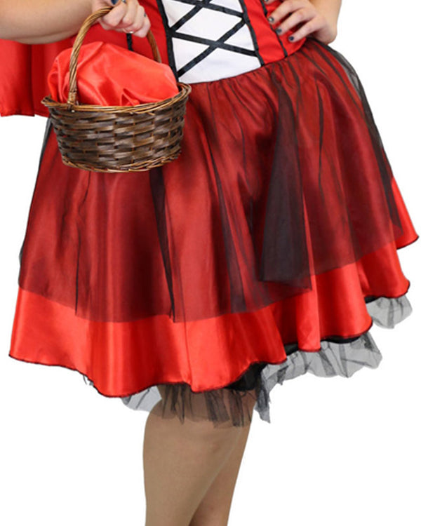 Red Hood Sweetie Womens Plus Size Costume