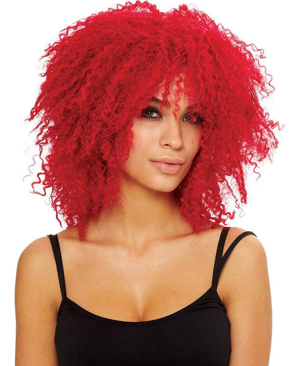 Hot Red Wig