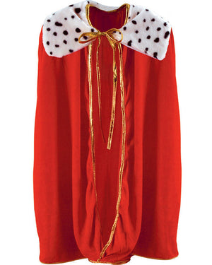 Red King Queen Child Robe
