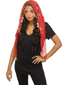 Red Mystic Sash For Halloween