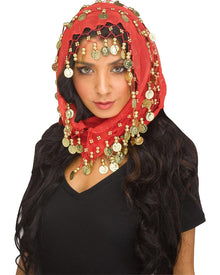 Red Mystic Sash For Halloween