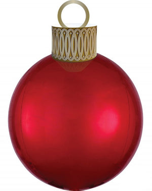 Christmas Red Orbz and Ornament Balloon Kit