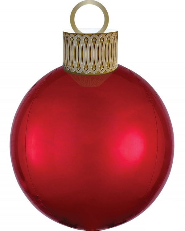 Christmas Red Orbz and Ornament Balloon Kit