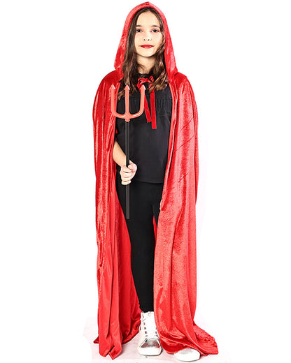 Red Velvet Deluxe Kids Cape