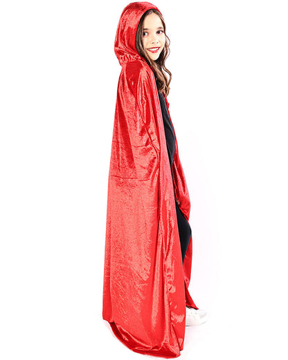 Red Velvet Deluxe Kids Cape