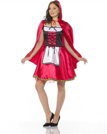 Fairytale Red Riding Hood Womens Costume