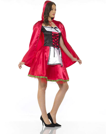 Fairytale Red Riding Hood Womens Costume
