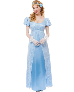 Regency Duchess Floral Mesh Womens Costume