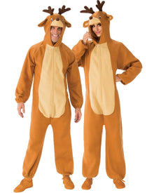 Reindeer Jumpsuit Adult Christmas Costume