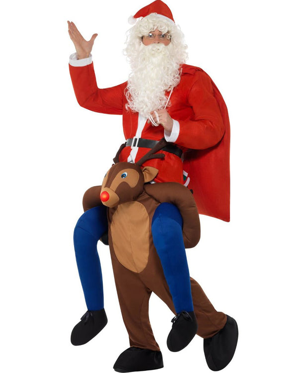 Reindeer Piggyback Adult Christmas Costume