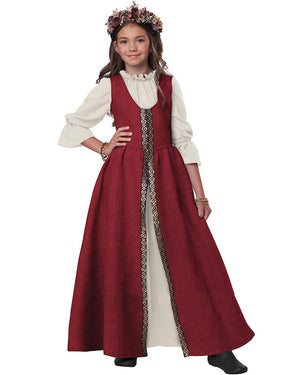 Renaissance Faire Dress Girls Costume
