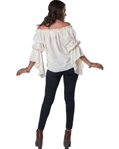 Renaissance Peasant Blouse Womens Shirt