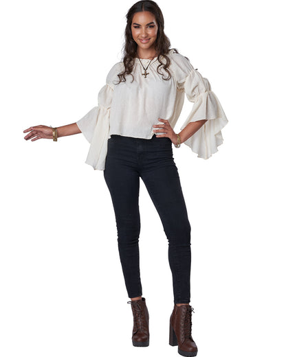 Renaissance Peasant Blouse Womens Shirt
