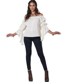 Renaissance Peasant Blouse Womens Shirt