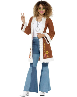 60s Retro Afghan Womens Coat