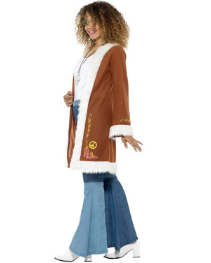 60s Retro Afghan Womens Coat