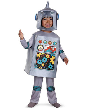Retro Robot Toddler Boys Costume