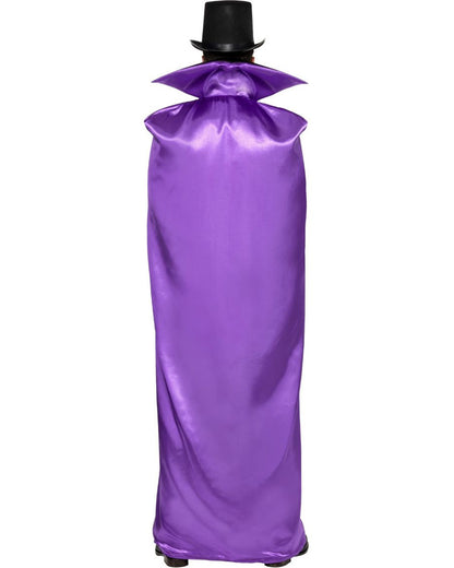 Reversible Purple and Black Count Cape