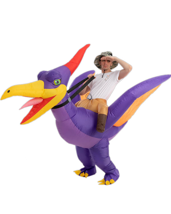 Riding A Pteranodon Inflatable Adult Costume