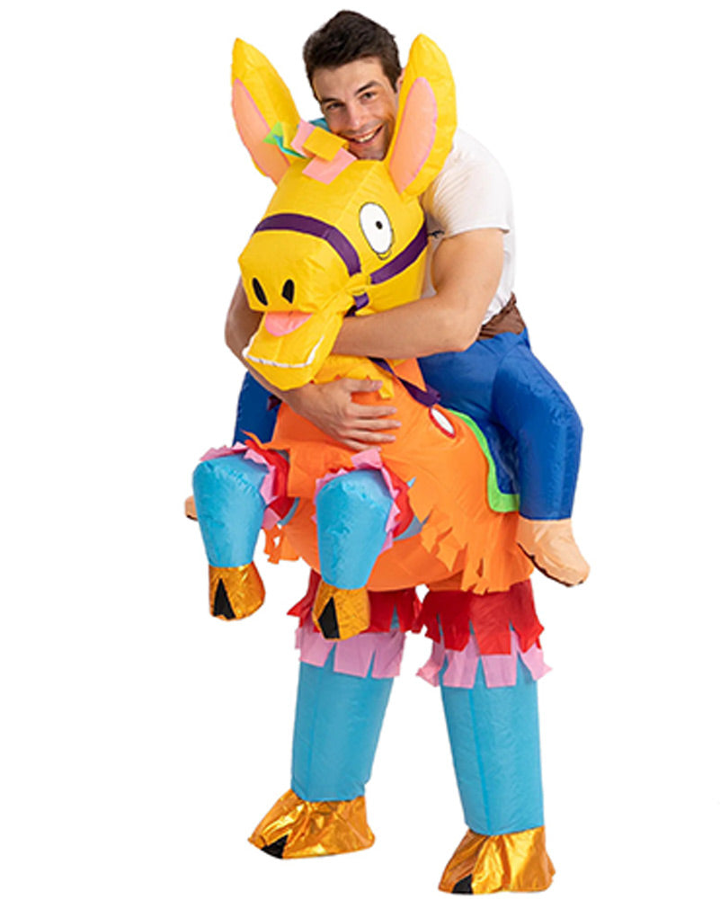 Riding A Llama Inflatable Adult Costume