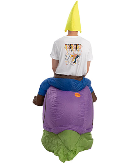 Riding A Snail Inflatable Adult Costume