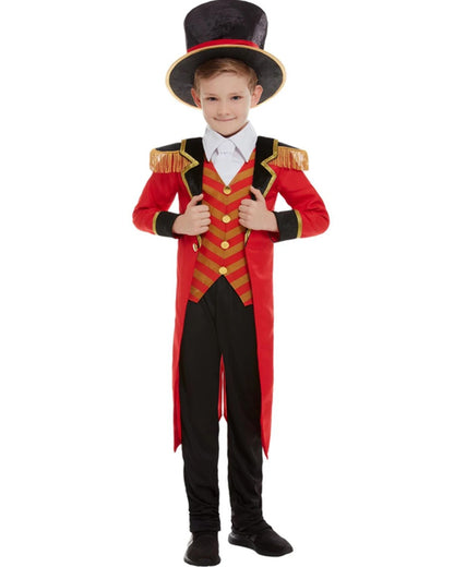 Ringmaster Deluxe Boys Costume