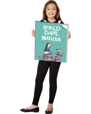 Roald Dahl Matilda Book Cover Kids Costume