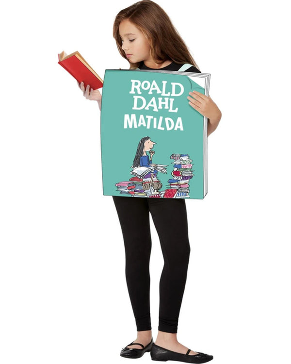 Roald Dahl Matilda Book Cover Kids Costume