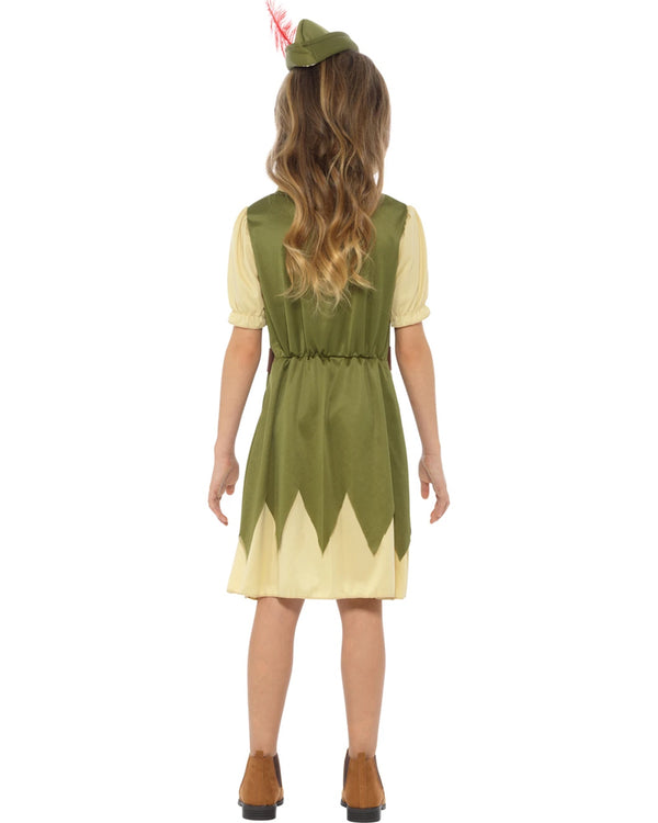 Robin Hood Dress Girls Costume