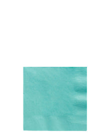 Robins Egg Blue Beverage Napkins Pack of 24