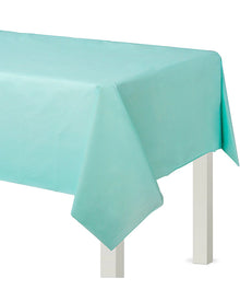 Robins Egg Blue Plastic Lined Tablecover