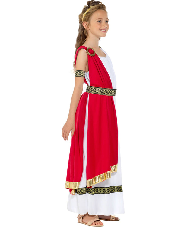 Roman Empress Deluxe Girls Costume