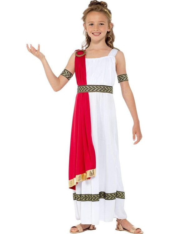 Roman Empress Deluxe Girls Costume