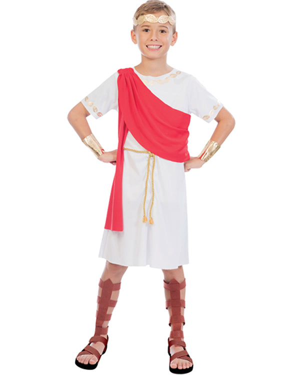 Roman Toga Boys Costume