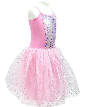 Romantic Ballet Sequin Sparkle Party Dress Girls Costume