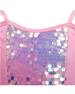 Romantic Ballet Sequin Sparkle Party Dress Girls Costume