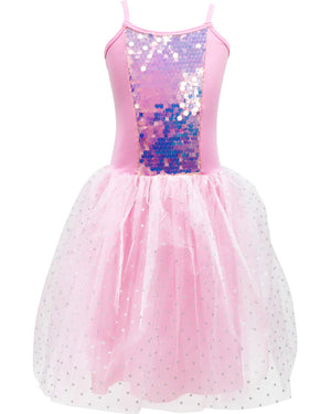 Romantic Ballet Sequin Sparkle Party Dress Girls Costume
