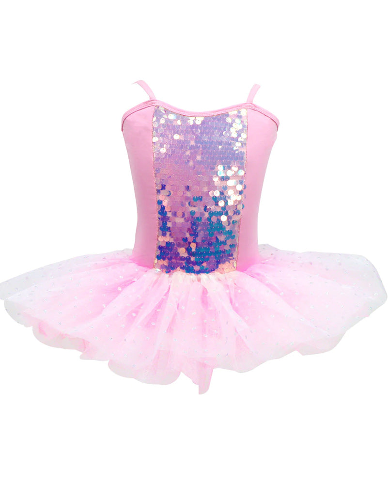 Romantic Ballet Sequin Sparkle Tutu Dress Girls Costume