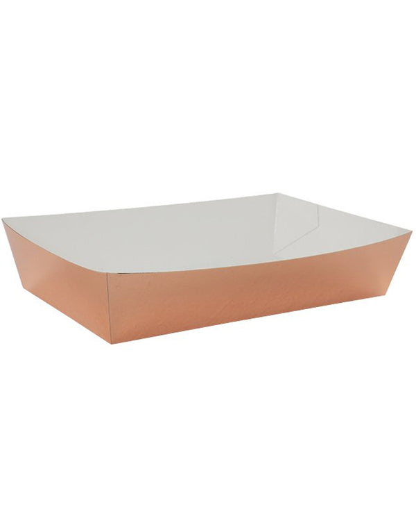 Rose Gold Lunch Tray Pack of 10