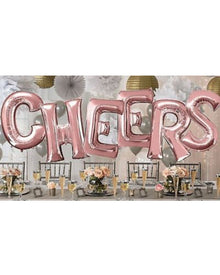 Rose Gold 83cm Letter Q Super Shape Balloon
