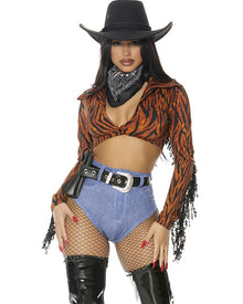 Round Em Up Cowgirl Womens Costume