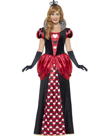 Royal Red Queen Womens Plus Size Costume