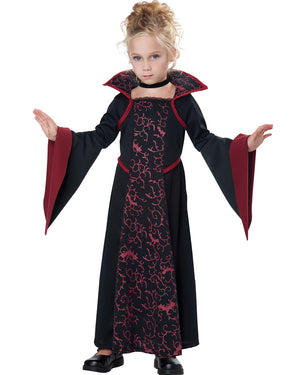 Royal Vampire Toddler Girls Costume