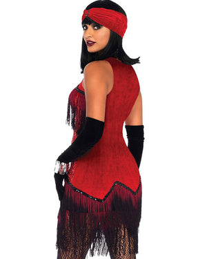 20s Ruby Red Gatsby Girl Womens Costume
