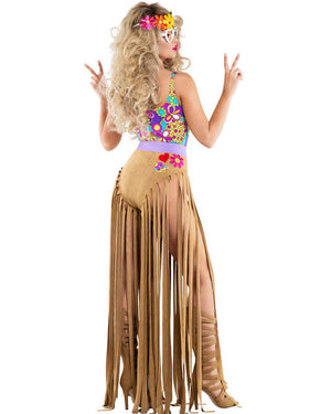 60s Sexy Hippie Womens Costume