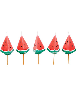 Sunnylife Watermelon Candles Pack of 5