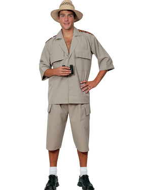 Safari Adventurer Suit Mens Costume